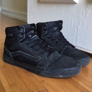 Black high top vans